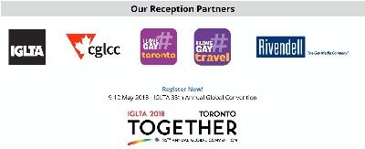 Pre-Conference Reception | IGLTA Convention in Toronto | May 8, 2018