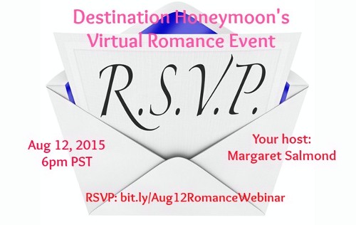 Join us Aug 12, 2015 for our virtual romance night