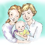 2 Mommies/Caucasian/Birth/Adoption